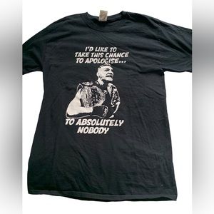 Connor McGregor “Apologize to Absolutely Nobody” Tee